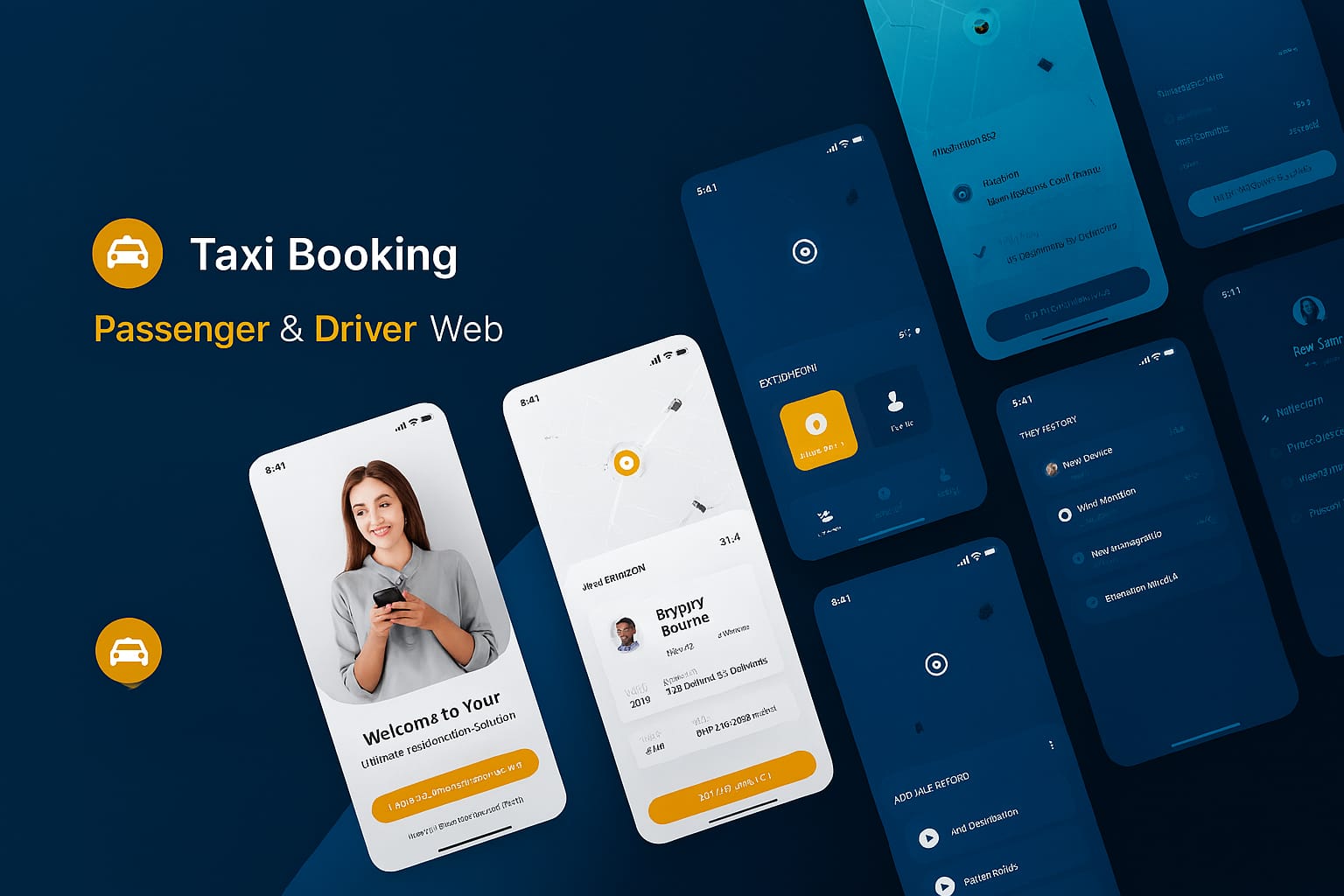 RIDELY — Booking Website Template