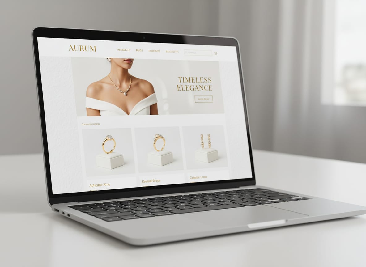 LUXE — Jewelry Store Website Template