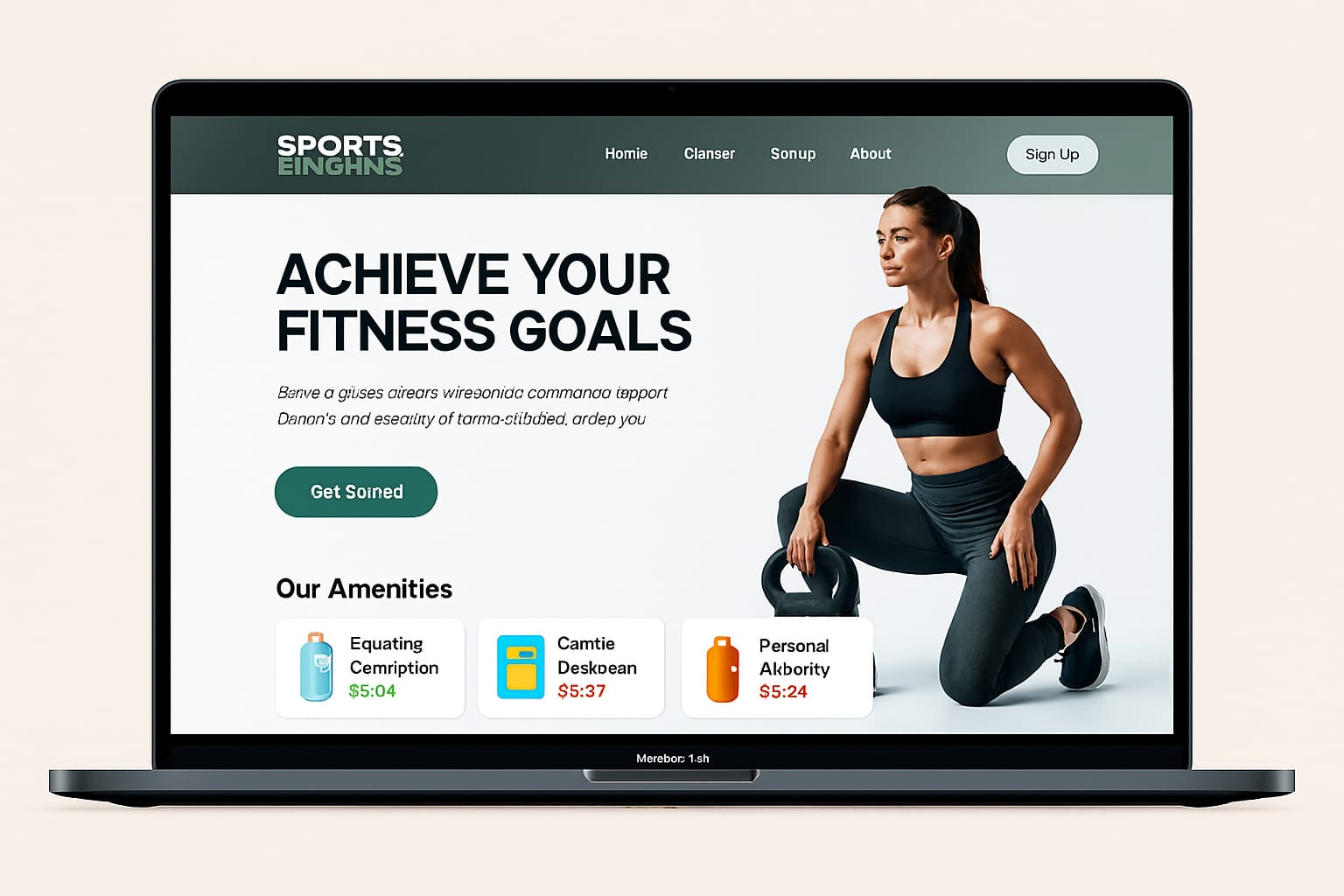 PEAK — Sports Store Website Template