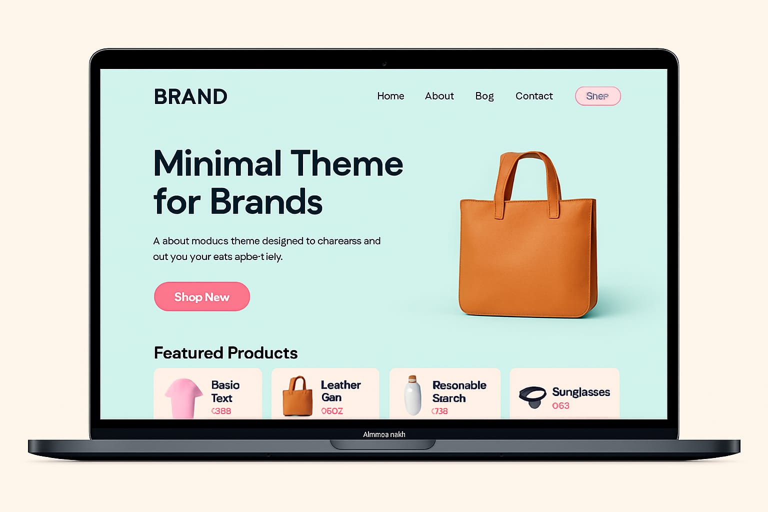 STUDIO — Minimal Brand Website Template