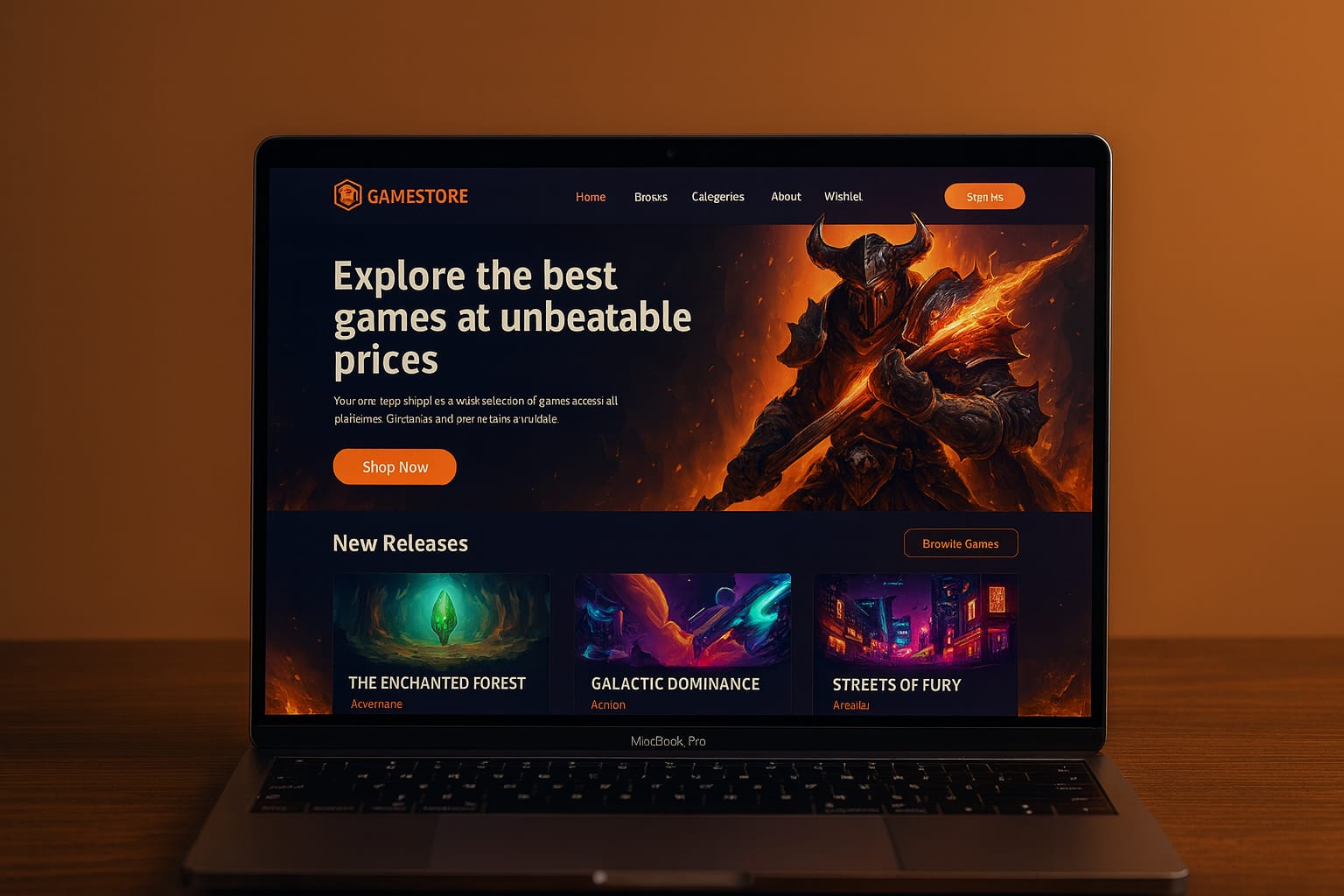 BATTLECORE — Event Website Template