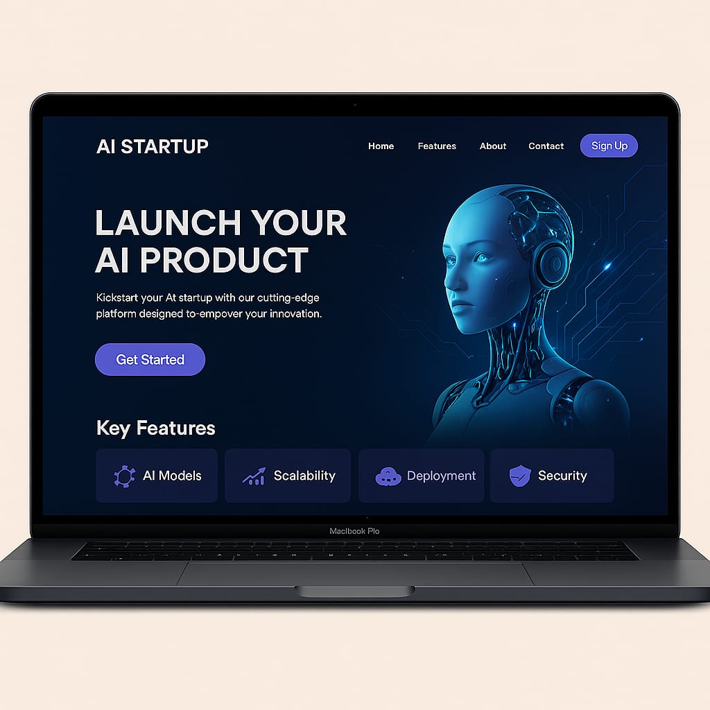 PULSE — Startup Website Template