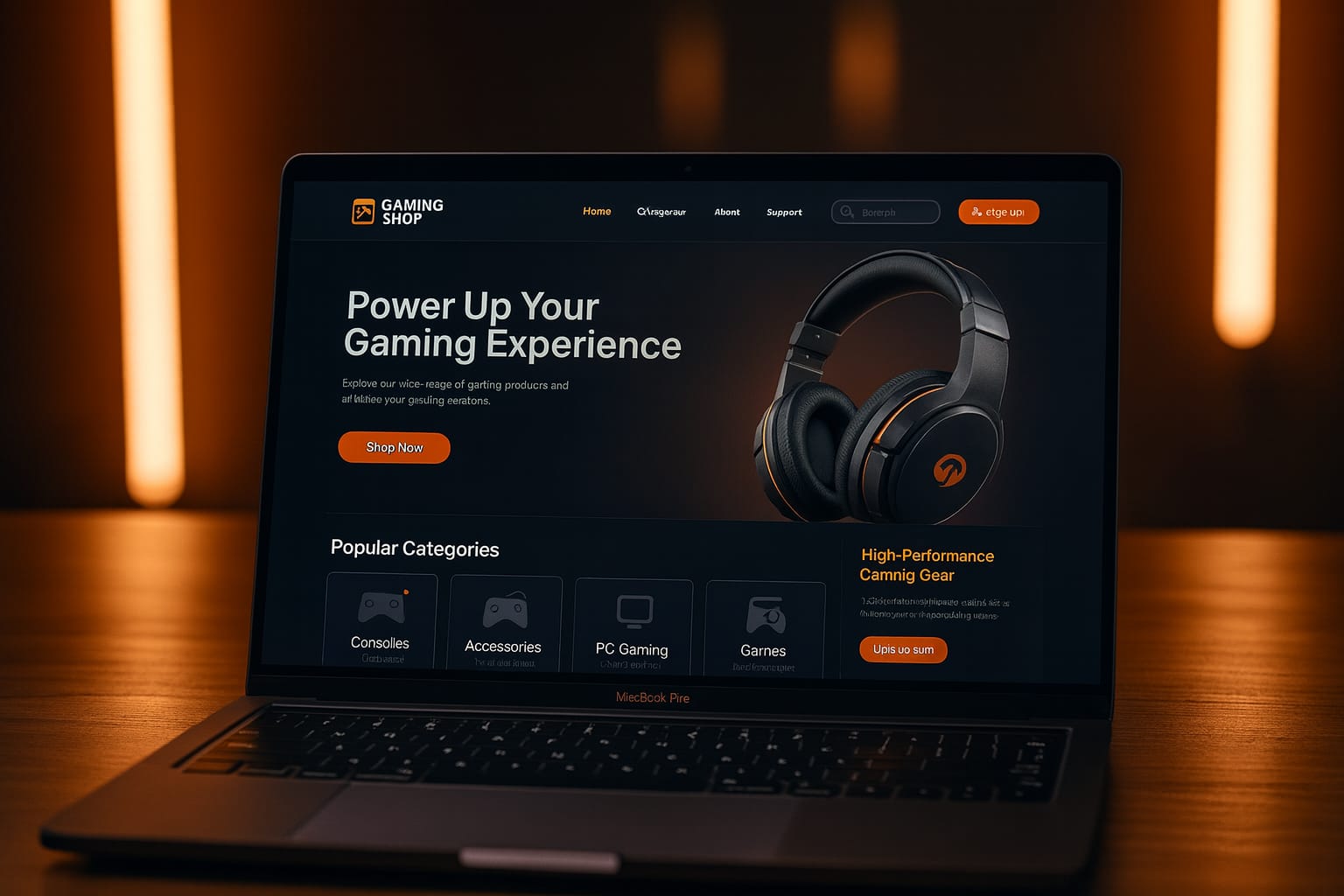 STORMCLASH — Launch Website Template