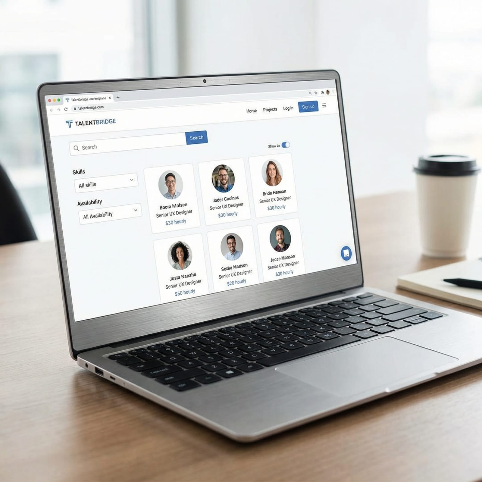TALENTA — Directory Website Template