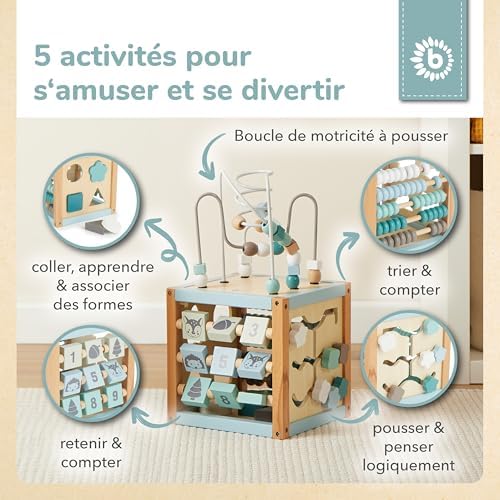 Vue 3 de Bieco Cube Dactivite Bebe