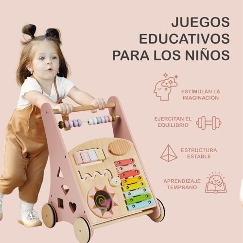 Vue 3 de Buddy Baby Montessori Deambulateur