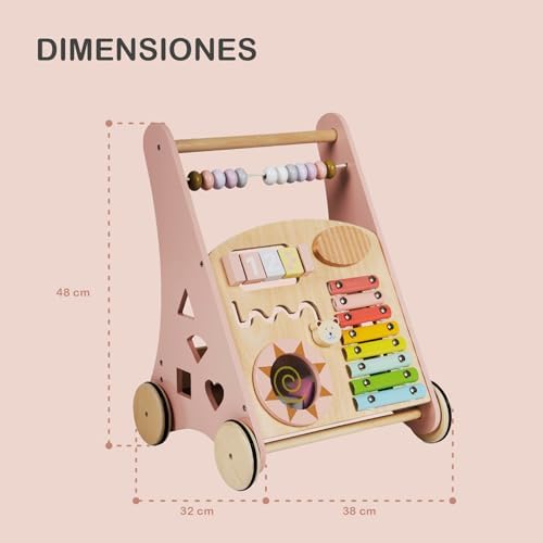Vue 5 de Buddy Baby Montessori Deambulateur