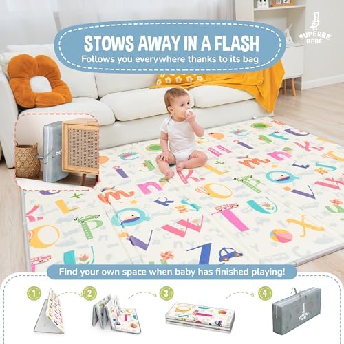 Vue 3 de Tapis Deveil Bebe Pliable
