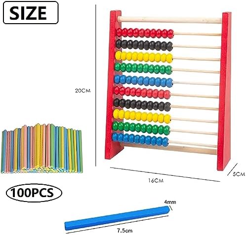 Vue 2 de Boulier Enfantboulier Abaque Enfant