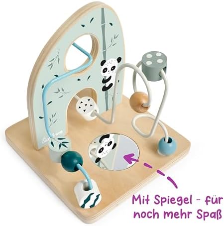 Vue 5 de Eichhorn Panda Labyrinthe Perles