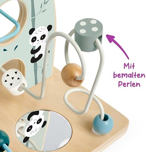 Vue 6 de Eichhorn Panda Labyrinthe Perles