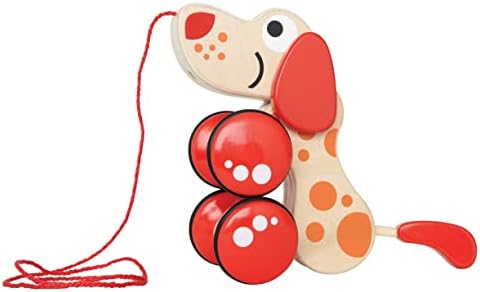 Vue 2 de Hape Chien Jouet En