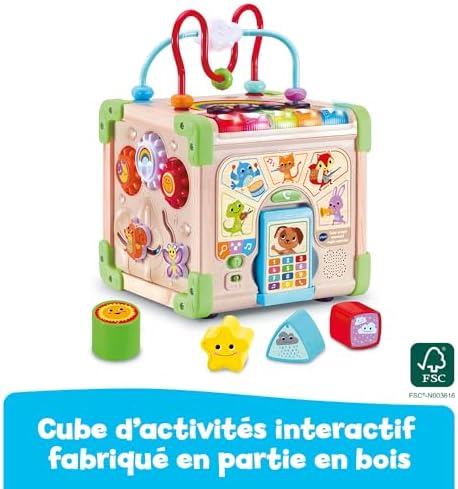 Vue 2 de Vtech Cube Nature Interactif