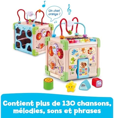 Vue 5 de Vtech Cube Nature Interactif