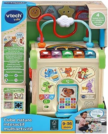 Vue 6 de Vtech Cube Nature Interactif