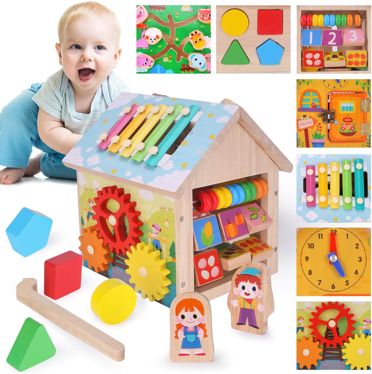 Vue 7 de Vtech Cube Nature Interactif
