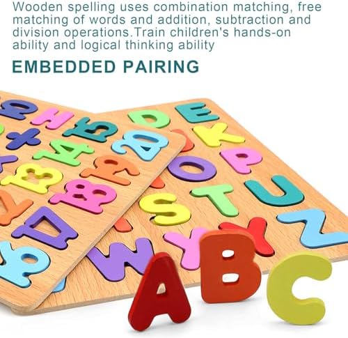 Vue 3 de Lnsysns Puzzle Alphabet Bois
