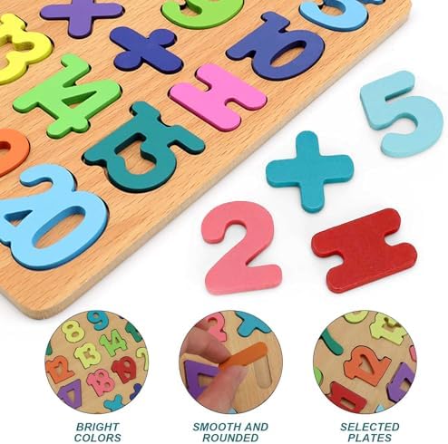 Vue 4 de Lnsysns Puzzle Alphabet Bois