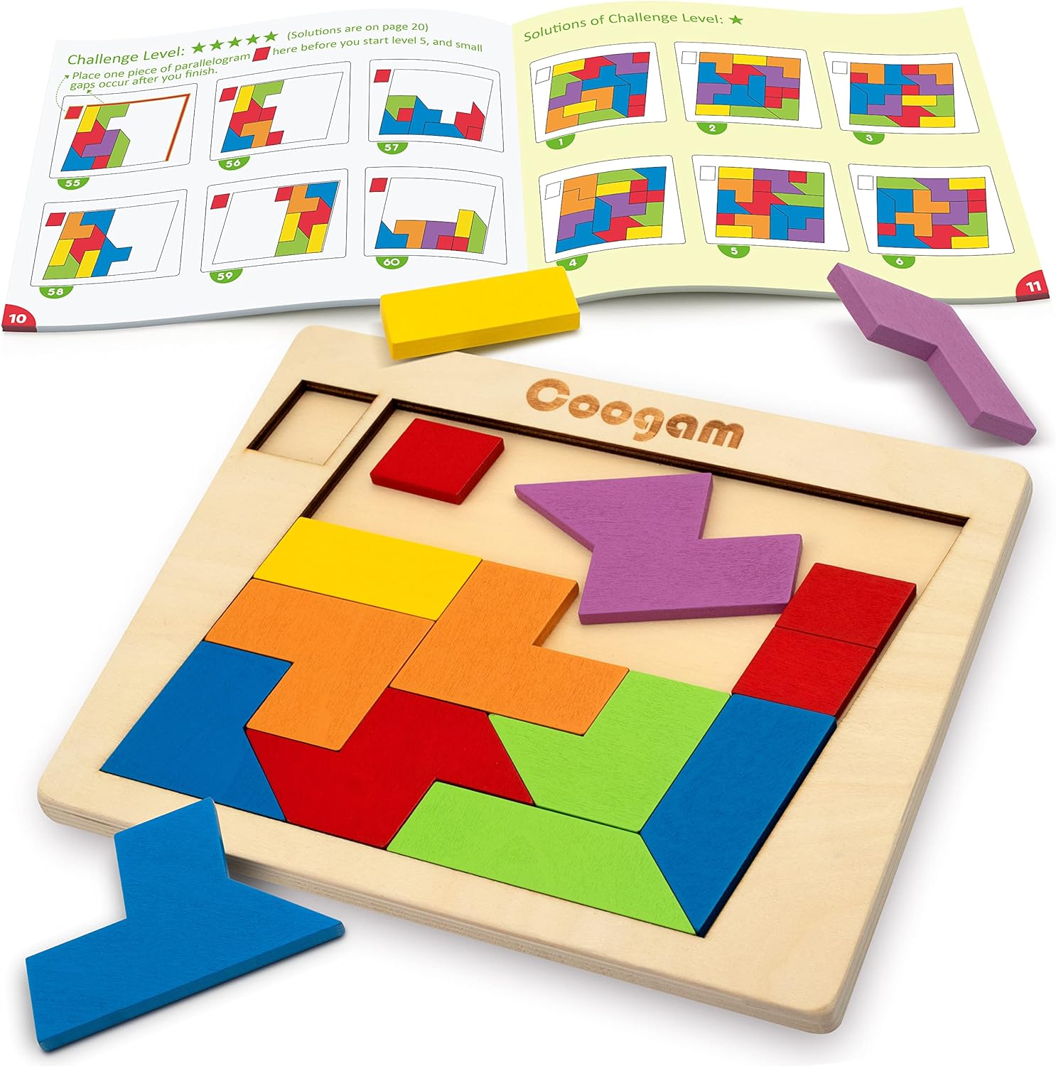 Coogam Blocs De Puzzle
