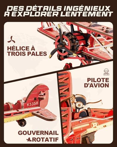 Vue 4 de Rokr Puzzle Bois