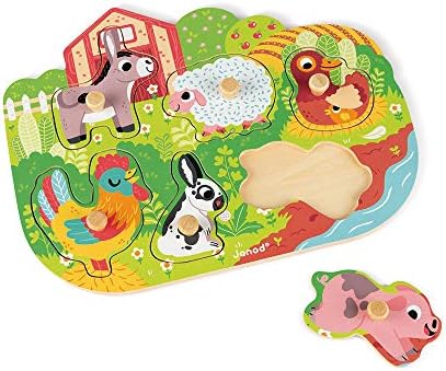 Vue 3 de Janod Puzzle Encastrement