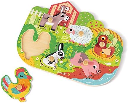 Vue 4 de Janod Puzzle Encastrement