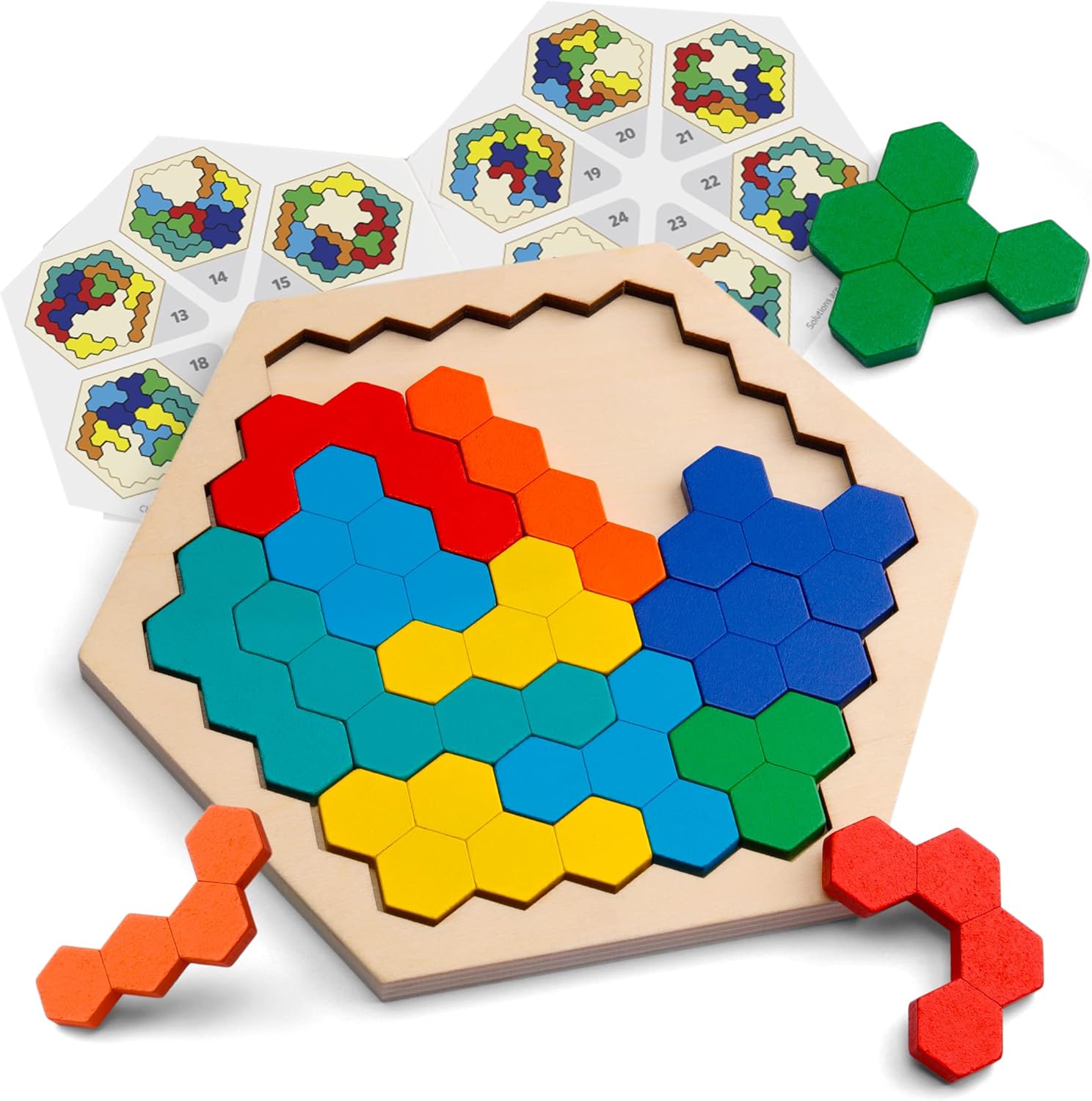 Coogam En Bois Hexagone