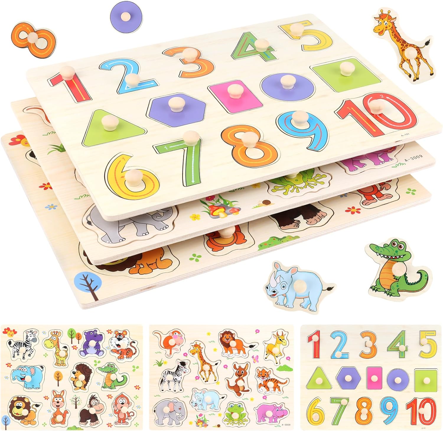Puzzles En Bois