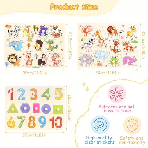 Vue 2 de Puzzles En Bois