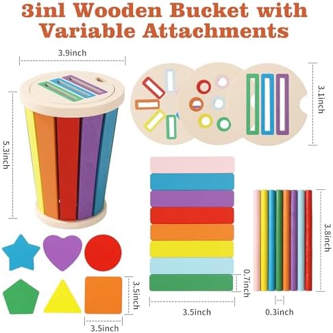 Vue 2 de Jouets Pour Montessori Pour