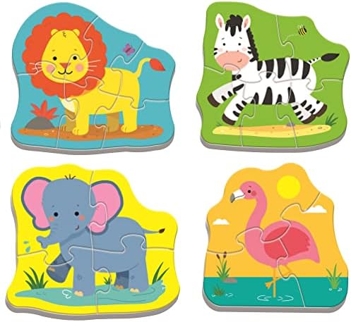 Vue 2 de Trefl Puzzle Animaux De