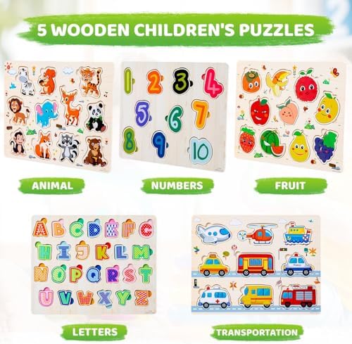 Vue 3 de Pcs Puzzles En Bois