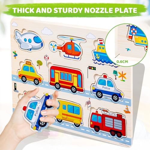 Vue 5 de Pcs Puzzles En Bois