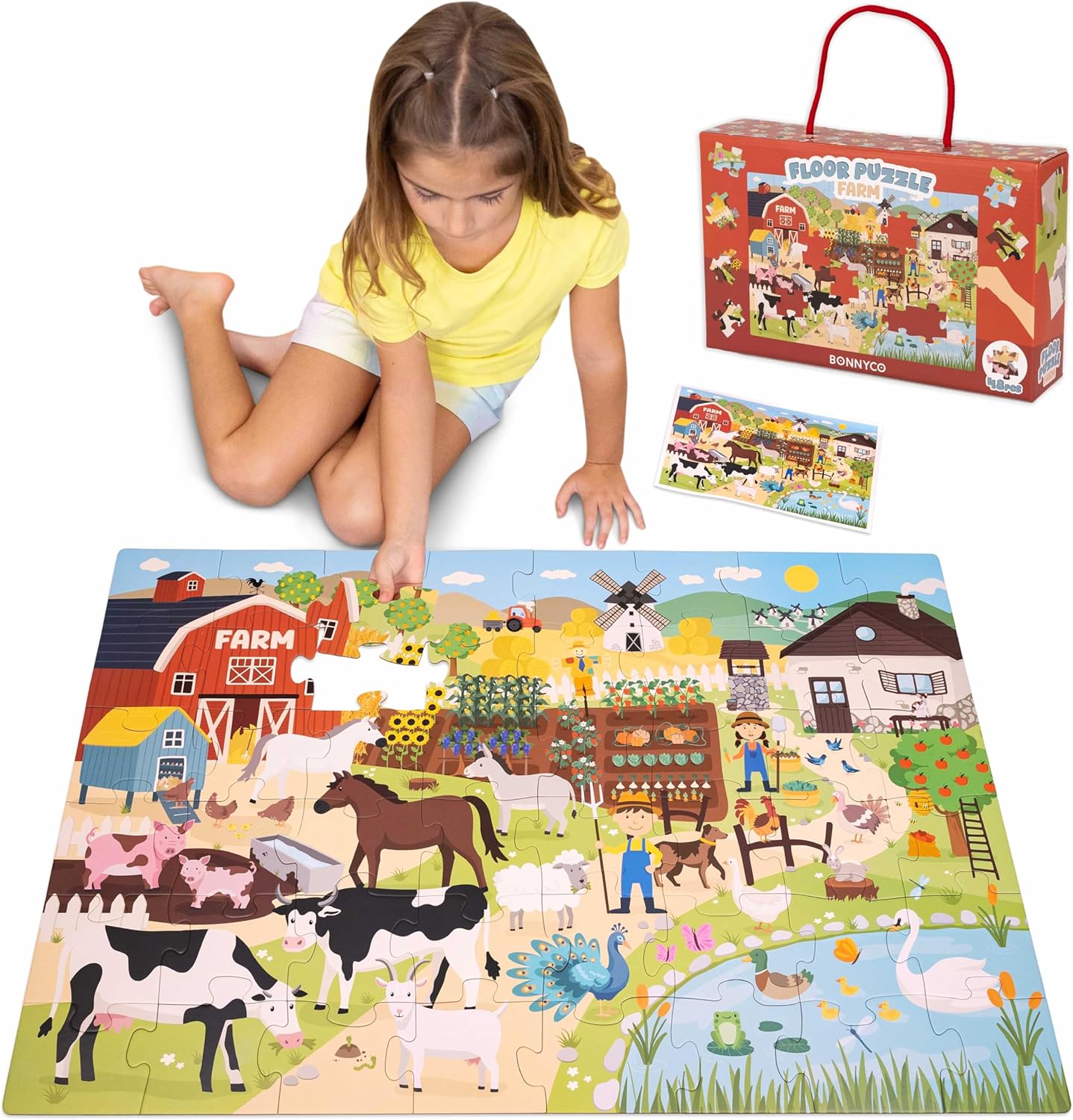 Bonnyco Puzzle Enfant Geant