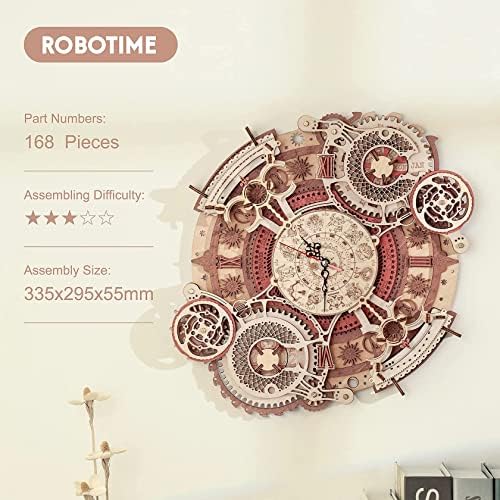 Vue 4 de Robotime Puzzle Bois