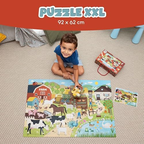 Vue 2 de Bonnyco Puzzle Enfant Geant