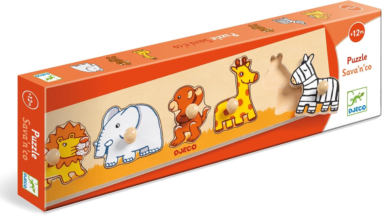 Djeco Savanco Puzzle Dencastrement