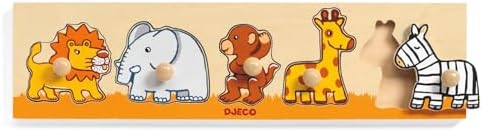 Vue 2 de Djeco Savanco Puzzle Dencastrement