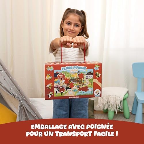 Vue 4 de Bonnyco Puzzle Enfant Geant