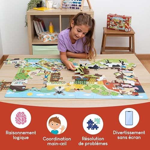 Vue 6 de Bonnyco Puzzle Enfant Geant