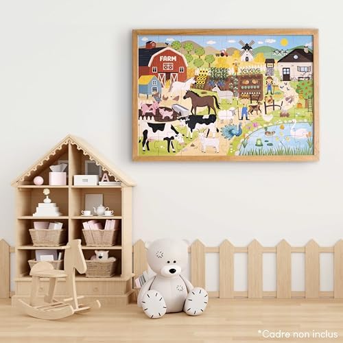 Vue 7 de Bonnyco Puzzle Enfant Geant