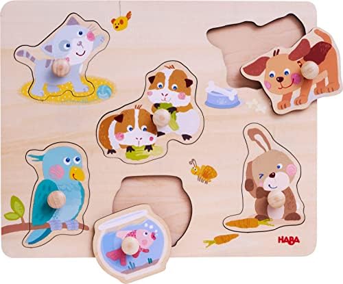 Vue 3 de Haba Puzzle Animaux Domestiques