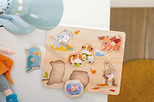 Vue 4 de Haba Puzzle Animaux Domestiques