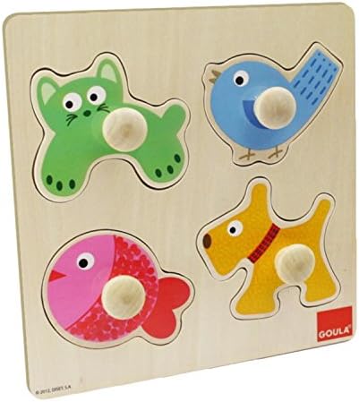 Vue 2 de Goula Puzzle Animaux Domestiques