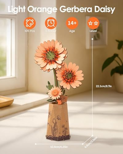 Vue 2 de Robotime Puzzle En