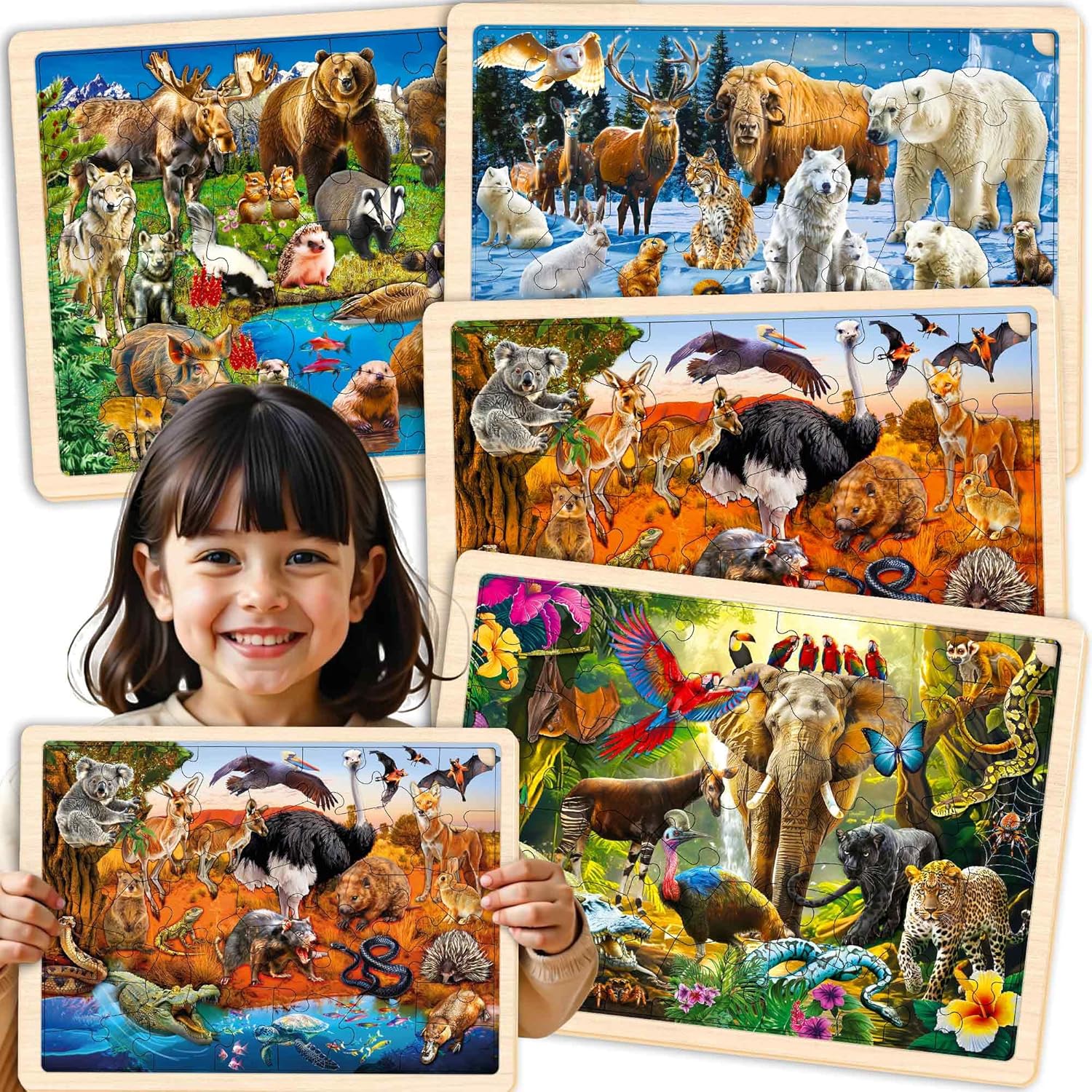 Quokka Puzzle Bois Enfant