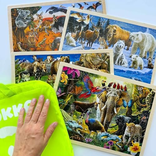 Vue 7 de Quokka Puzzle Bois Enfant