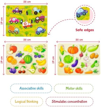 Vue 6 de Lot De Puzzles En