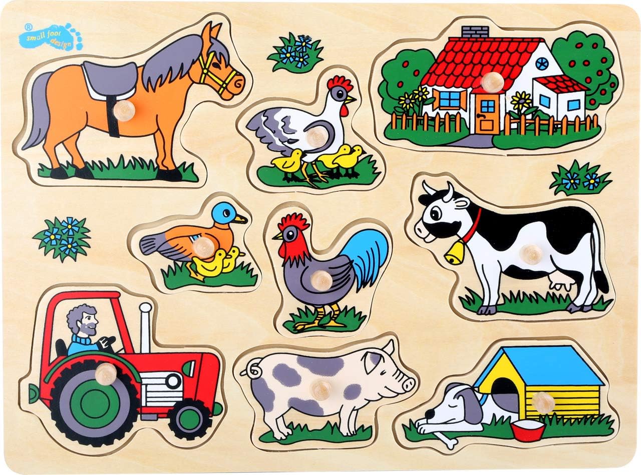 Small Foot Puzzle Pieces