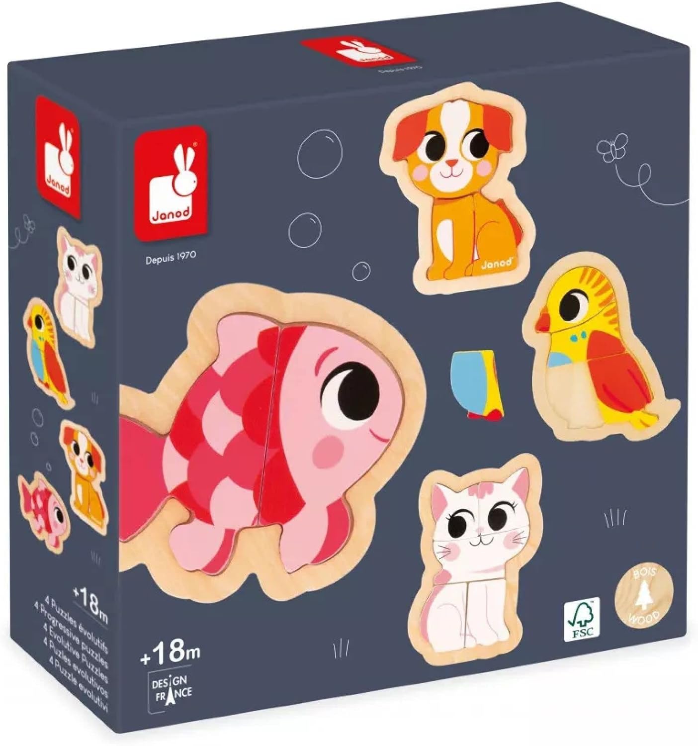Janod Puzzles En Bois